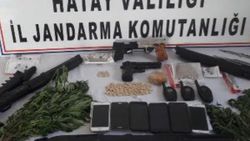 Hatay'da uyuşturucu operasyonu: 34 gözaltı