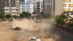 Antalya'da toprak alandaki drift tepki çekti