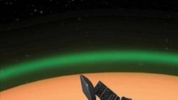 Mars'ın atmosferinde yeşil bir ışık tespit edildi