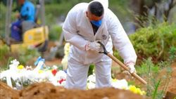 Brezilya'da 1022 kişi daha koronadan öldü