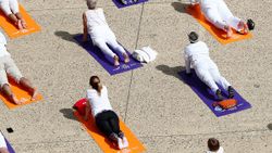 Dünya genelinde Yoga Günü kutlamaları
