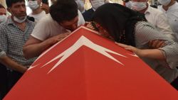 Şehit Piyade Teğmen Yunus Gül, son yolculuğuna uğurlandı
