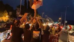İstanbul’da asker uğurlayan magandalar