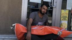 Bursa'da oğlunun cansız bedeniyle saatlerce bekledi