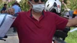 Aydın'da bir vatandaş tapulu malım dediği yolu kapattı
