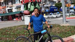 Antalya'da bisikletli gence kesilen ceza iptal edildi