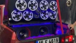 90 bin lira harcadığı 12 binlik araç trafikten men edildi