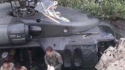 Bingöl'de helikopter arızalanınca zorunlu iniş yaptı