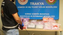 Kapıkule'de 135 bin uyuşturucu hap ele geçirildi