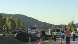 Ankara'da, otomobil minibüse çarptı: 7 yaralı