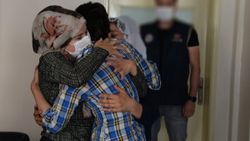 Mardin'de teslim olan PKK'lı kadın ailesiyle buluşturuldu