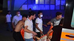 Samsun'da cami avlusunda bıçaklı kavga: 1 yaralı