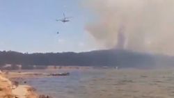 Çanakkale'de orman yangını