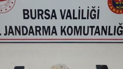 Bursa'da 500 gram esrar, lavaşın arasında çıktı