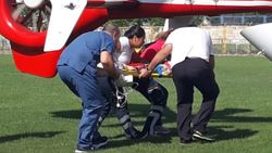 Antalya'da hava ambulansı havale geçiren bebek için uçtu