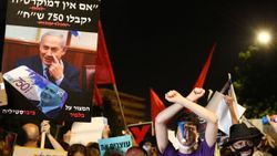 İsrail'de Başbakan Netanyahu karşıtı gösteri düzenlendi