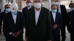 Cumhurbaşkanı Erdoğan, Taksim Camii ve AKM'yi inceledi