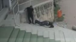 Ukrayna’da sokak ortasında cinayet