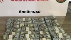 Suriye sınırında 300 bin dolar ele geçirildi