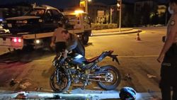 Ankara'da motosiklet kazası: 1 ölü 2 yaralı