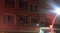 Çorum'da bir binada yangın çıktı