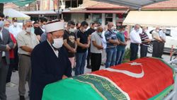 Erzincan'ın Kore gazisi son yolculuğuna uğurlandı
