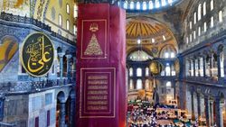 Ayasofya'da 86 yıl sonra ilk Cuma, dünya basınında
