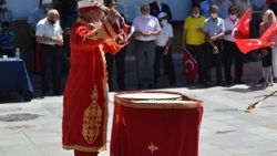 Çorum'da mehterli 'Ayasofya' kutlaması
