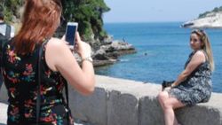 Amasra, tatilcilerin akınına uğradı
