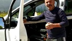 Kurbanlık etler için aracına soğutma sistemi yaptı