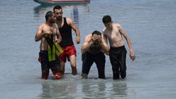 13 yaşındaki Hamze, Salda Gölü'nde kayboldu