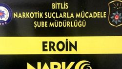 Bitlis'te 24,2 kilogram eroin yakalandı