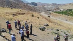 Malatya'da köylüler taş ocağına isyan etti