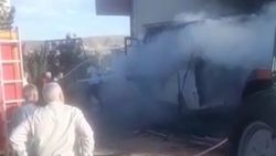 Kırıkkale'de tartıştığı kardeşinin aracını ateşe verdi