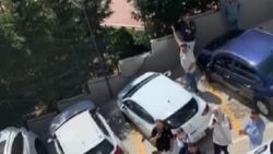 Kartal'da düğün magandası kamerada