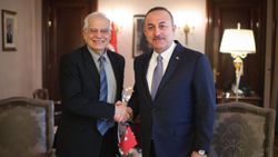 Bakan Çavuşoğlu, Borrell ile Doğu Akdeniz'i görüştü