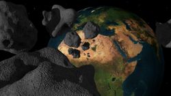NASA: Bir göktaşı ilk defa Dünya'nın bu kadar yakınından geçti