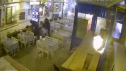 Muğla'da bir kadının darbedildiği anlar güvenlik kamerasında