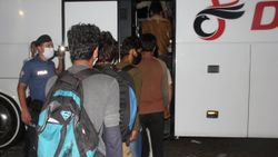 Samsun'da yakalanan 173 kaçak göçmen Edirne'ye gönderildi