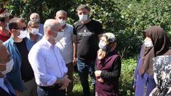 Bakan Karaismailoğlu, Giresun'da incelemelerde bulundu