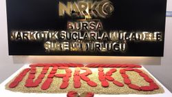 Bursa'da yüklü miktarda uyuşturucu madde ele geçilirdi