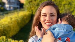 Fahriye Evcen ile Burak Özçivit, Karan için altın biriktiriyor