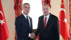 Erdoğan, NATO Genel Sekreteri Stoltenberg ile görüştü