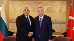 Cumhurbaşkanı Erdoğan, Bulgaristan Başbakanı Borisov ile görüştü