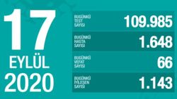 17 Eylül Türkiye'nin koronavirüs tablosu