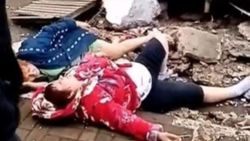 Rusya'da çöken balkon iki kadının üzerine düştü