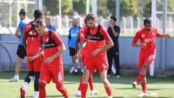 Sivasspor, Ankaragücü maçı hazırlıklarını sürdürdü