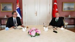 Cumhurbaşkanı Erdoğan Sırbıstan Cumhurbaşkanı Aleksandar Vucic ile görüştü