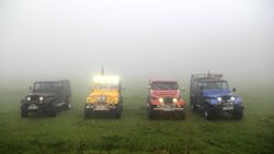 Trabzon'da 70 yıllık askeri cipler, Karadeniz'in zorlu yollarında kullanılıyor