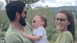 Burak Özçivit ile Fahriye Evcen'in pazar keyfi